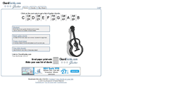 Desktop Screenshot of chordguide.com